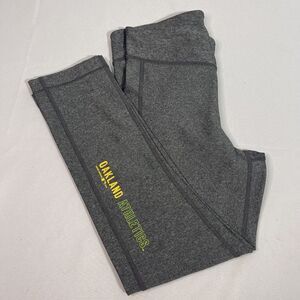Under Armour Leggings Womens Size Medium Gray - Oakland Athletics As‎